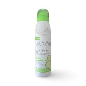Jason Natural Cosmetics Deodorant Fresh Cucumber Dry Spray 3.8 oz Spray NEW‎